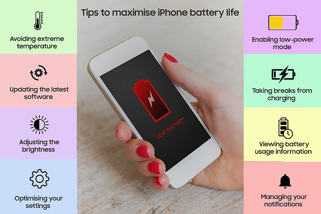 how to maximise iphone battery health